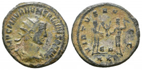 Numerian. As Caesar, A.D. 282-283. AE antoninianus.

Weight: 2.8 gr
Diameter: 20 mm