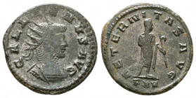 Gallienus (253-268 AD). AE silvered Antoninianus, Roma (Rome), c. 264-5 AD.

Weight: 3.4 gr
Diameter: 20 mm