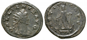 Gallienus (253-268 AD). AE silvered Antoninianus, Roma (Rome), c. 264-5 AD.

Weight: 3.0 gr
Diameter: 19 mm