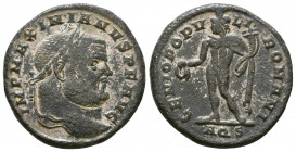 Galerius Maximianus as Caesar AD 293-305. Aquileia Follis Æ.

Weight: 9.0 gr
Diameter: 26 mm