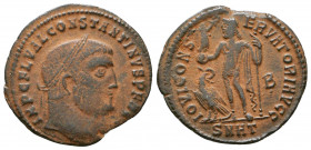 Constantine I. A.D. 307/10-337. AE follis. Heraclea mint, struck A.D. 313.

Weight: 3.1 gr
Diameter: 23 mm