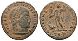 Constantine I the Great AD 306-337. Thessalonica, Follis Æ.

Weight: 3.6 gr
Diameter: 21 mm