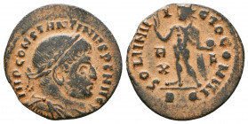 Constantine I. AD 307/310-337. Æ Follis.

Weight: 1.9 gr
Diameter: 20 mm