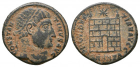 Constantine I Æ Follis. Antioch, AD 326-327.

Weight: 3.1 gr
Diameter: 18 mm