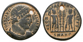 Constantinus I the Great AD 306-337. Antioch Follis Æ.

Weight: 2.3 gr
Diameter: 17 mm