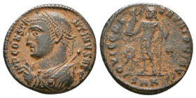 Constantine I (307/310-337). Æ Follis. Nicomedia, 336-337.

Weight: 3.1 gr
Diameter: 18 mm