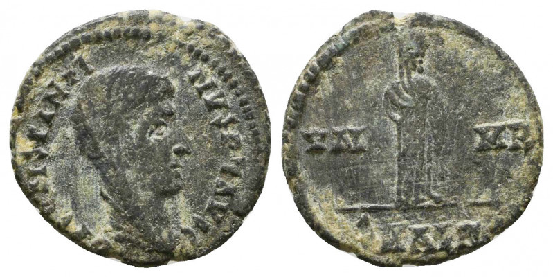 Divus Constantine I, died 337. Follis, Alexandria, 347-348.

Weight: 1.5 gr
Diam...