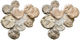 Lot of Byzantine Lead Seals.

Weight: lot gr
Diameter: mm