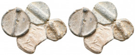 Lot of Byzantine Lead Seals.

Weight: lot gr
Diameter: mm