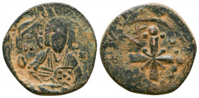 BYZANTINE EMPIRE. Nikephoros III, 1078-1081 AD. AE Anonymous Follis. Constantinople.

Weight: 4.3 gr
Diameter: 23 mm