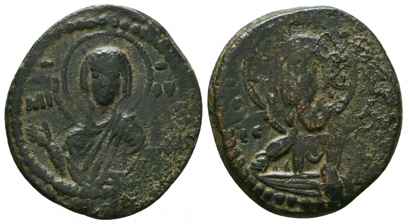 Romanus IV, Diogenes AD 1068-1071. Constantinople Anonymous follis Æ.

Weight: 6...