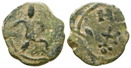 CRUSADERS, Edessa. Baldwin II. Second reign, 1108-1118. Æ Follis.

Weight: 4.0 gr
Diameter: 21 mm