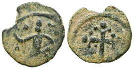CRUSADERS, Edessa. Baldwin II. Second reign, 1108-1118. Æ Follis.

Weight: 3.0 gr
Diameter: 20 mm