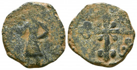 CRUSADERS, Edessa. Baldwin II. Second reign, 1108-1118. Æ Follis.

Weight: 5.9 gr
Diameter: 22 mm