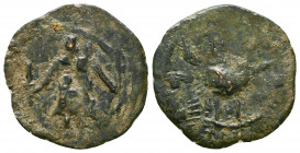 CRUSADERS, Edessa. Baldwin II. Second reign, 1108-1118. Æ Follis.

Weight: 3.3 gr
Diameter: 22 mm