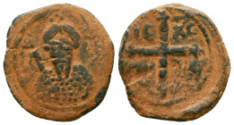 CRUSADERS, Antioch. Tancred. 1104-1112. Æ Follis.

Weight: 2.6 gr
Diameter: 21 mm