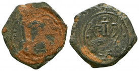 CRUSADERS, Antioch. Tancred. 1104-1112. Æ Follis.

Weight: 3.8 gr
Diameter: 24 mm