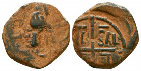 CRUSADERS, Antioch. Tancred. 1104-1112. Æ Follis.

Weight: 4.0 gr
Diameter: 20 mm