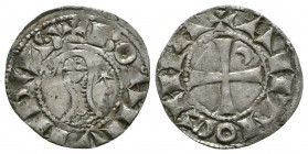 Bohémond III AD 1163-1201. Struck circa AD 1163-1188. Antioch Denier AR.

Weight: 0.9 gr
Diameter: 17 mm