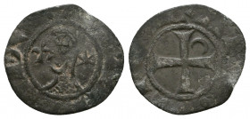 Bohémond III AD 1163-1201. Struck circa AD 1163-1188. Antioch Denier AR.

Weight: 0.7 gr
Diameter: 15 mm