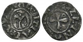 Valence, AR Denier, 12th century. France.

Weight: 0.9 gr
Diameter: 17 mm