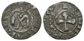 Valence, AR Denier, 12th century. France.

Weight: 1.0 gr
Diameter: 18 mm
