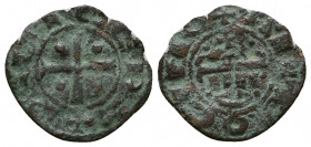 CRUSADERS, Antioch. Anonymous. Circa 1136-1149. Æ Fractional Denier.

Weight: 0.7 gr
Diameter: 16 mm
