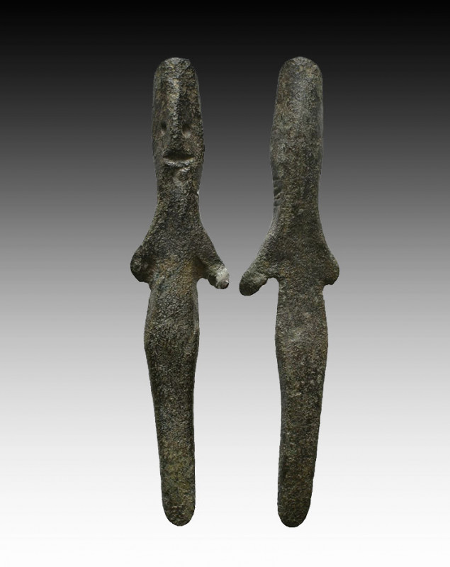 Very Early age Levant Bronze Idol,

Weight: 9.4 gr
Diameter: 59 mm