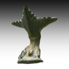 Roman Bronze Casket Foot - Lion Claw, ca. 1st to 3rd century CE

Weight: 86.9 gr
Diameter: 62 mm