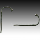 Roman Bronze Medical Tool ca. 1st to 3rd century CE

Weight: 7.3 gr
Diameter: 73 mm