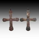 Byzantine Religious Cross. Ca. 9th - 14th C AD - 

Weight: 4.7 gr
Diameter: 49 mm