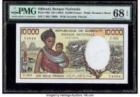 Djibouti Banque Nationale de Djibouti 10,000 Francs ND (1984) Pick 39b PMG Superb Gem Unc 68 EPQ. 

HID09801242017

© 2020 Heritage Auctions | All Rig...