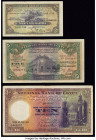 Egypt National Bank of Egypt 25 Piastres; 5 Pounds; 10 Pounds 1942; 1945; 1948 Pick 10c; 19c; 23c Three Examples Very Fine (3). 

HID09801242017

© 20...