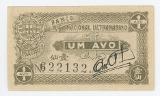 Macao 1 Avo 1942 (ND)
P# 13; # 622132; XF+