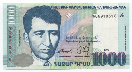 Armenia 1000 Dram 1999
P# 45; # 06910518; Central Bank of the Republic of Armenia; UNC