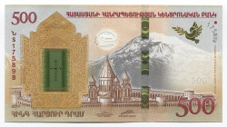 Armenia 500 Dram 2017 Commemorative Issue
P# 60; # 175898; Noah's Ark; Central Bank of the Republic of Armenia; UNC