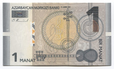 Azerbaijan 1 Manat 2009
P# 31; # C 96111050; UNC