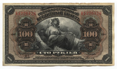 Russia - East Siberia Provisional Power of the Zabaikal Region 100 Roubles 1918
P# S1197; БА 226176; XF