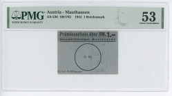 Austria Mauthausen 1 Reichsmark 1944 PMG 53
AS-236; SB1762