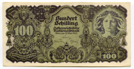 Austria 100 Schillings 1945
P# 118; # 89368; AUNC