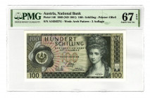 Austria 100 Shillings 1969 PMG 67 EPQ
P# 146; UNC
