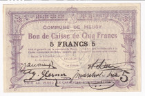 Belgium Commune De Heusy 5 Francs 1914
# 26201; UNC