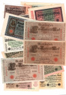 Germany - Third Reich 13 Different Banknotes 1910 - 1937
XF-UNC