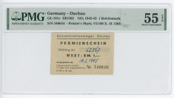Germany - Third Reich 1943 - 1945 (ND); PMG 55
GE-181c; SB1502; #546616;