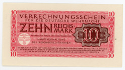 Germany - Third Reich 10 Reichsmark 1944
P# M40; UNC