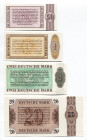Germany - DDR 50 Pfennig & 1 - 2 - 20 Deutsche Mark 1958 - 1973 Goods Coupon
UNC