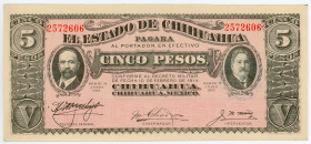 Mexico 5 Pesos 1915
P# S532 A; # 2572606; UNC