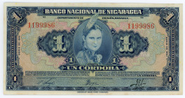 Nicaragua 1 Cordoba 1941
P# 90a; # 1199986; UNC