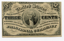 United States 3 Cents 1863
P# 105a; UNC