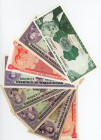 Venezuela Lot of 8 Banknotes 1970 - 1995
Various dates, denominations & conditions